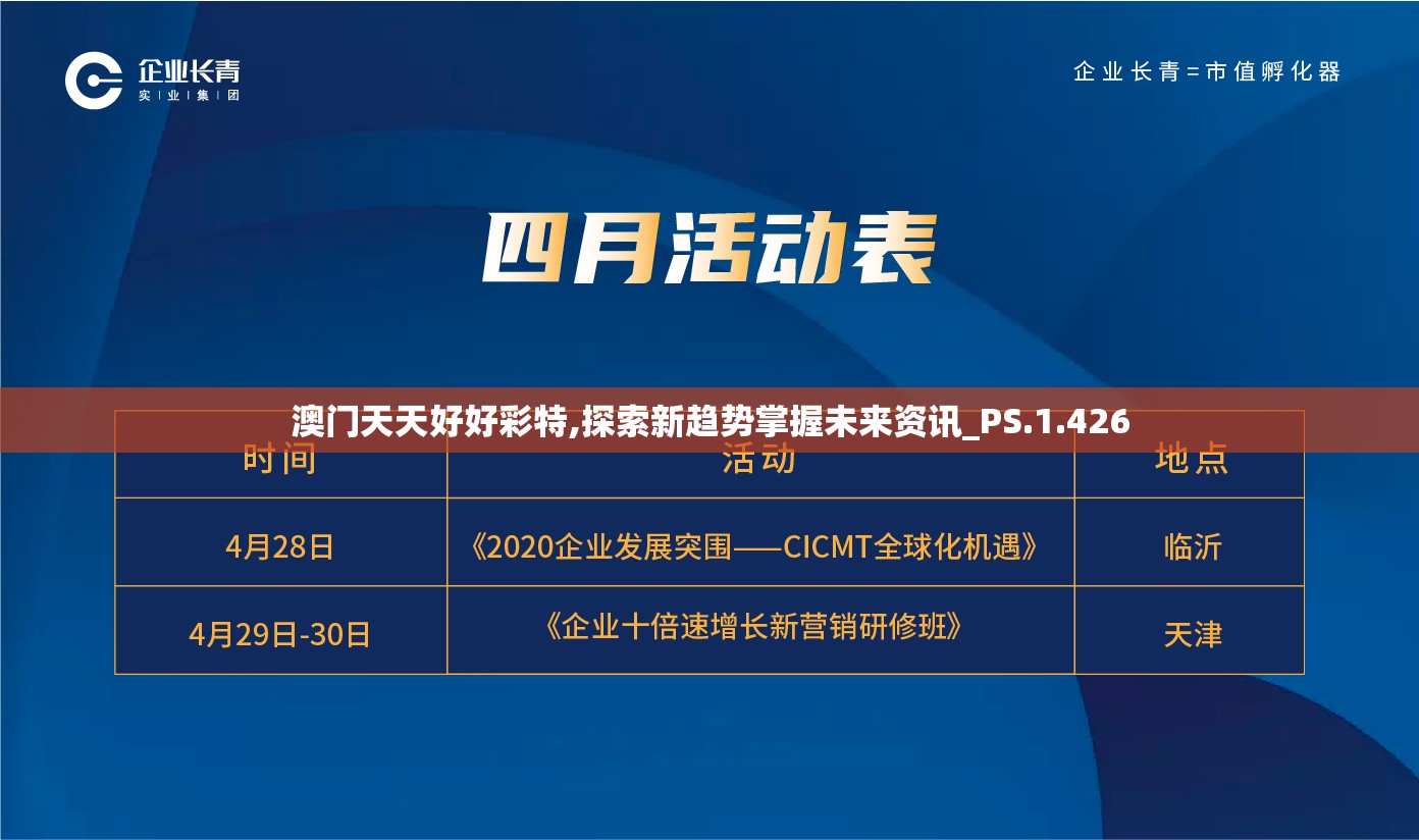 澳门天天好好彩特,探索新趋势掌握未来资讯_PS.1.426